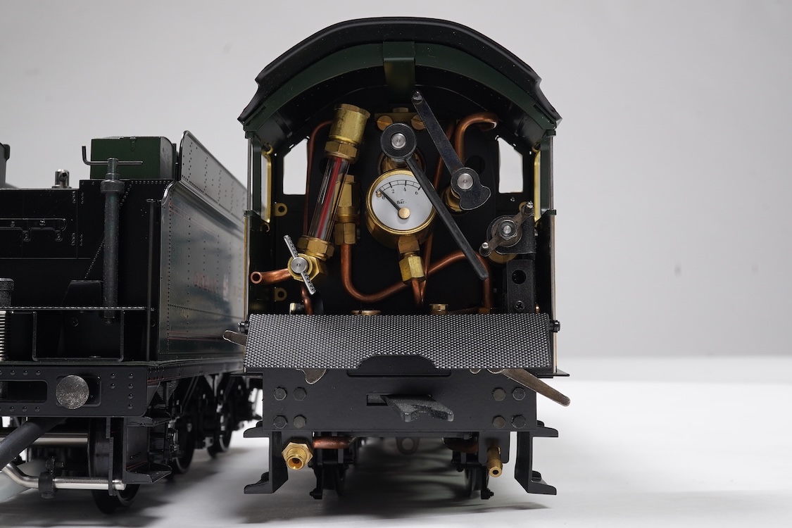 A Gauge One Aster Hobbies live steam GWR Castle Class, 4-6-0 tender locomotive, Kingswear Castle 5015, the factory ‘Built Up’ version, with spirit fired working four cylinder motion, with assembly instructions, operating